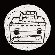 briefcase doodle N19
