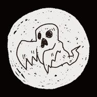 ghost doodle N26
