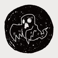 ghost doodle N27