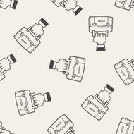 briefcase doodle drawing N25