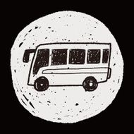 bus doodle N21