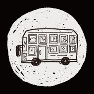 bus doodle N23