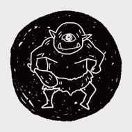 giant ogre doodle N22