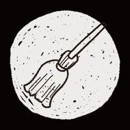 broom doodle N25