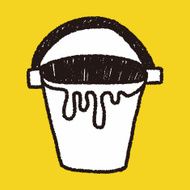 bucket doodle drawing N4