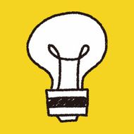 bulb doodle drawing N6