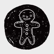 gingerbread man doodle N13