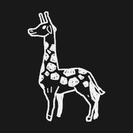 giraffe doodle N10