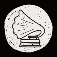 gramophone doodle N11