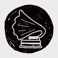gramophone doodle N12