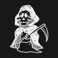 Grim Reaper doodle N8