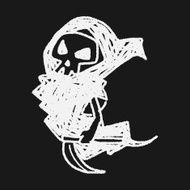 Grim Reaper doodle N9