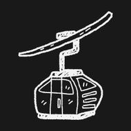 Cable Car doodle N6