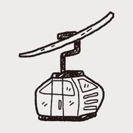 Cable Car doodle N8