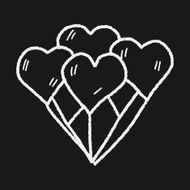 heart balloon doodle N5