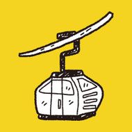 Cable Car doodle N10