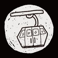 Cable Car doodle N14