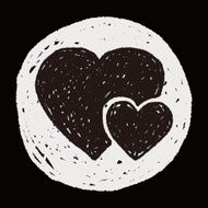 heart doodle N8