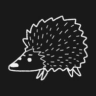 hedgehog doodle N4