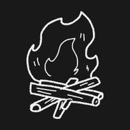 campfire doodle N3