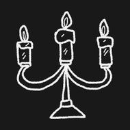 candle doodle N27