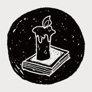 candle doodle N31