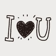 I love you doodle N4