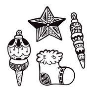 outline ornate set N2
