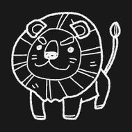 Lion doodle N9