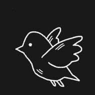 love bird doodle N11