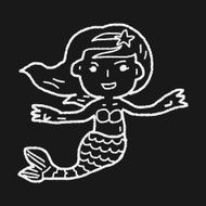 Mermaid doodle N5