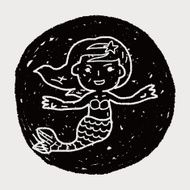 Mermaid doodle N7