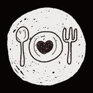 love dinner doodle N4