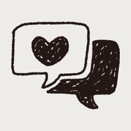 love speech doodle N4