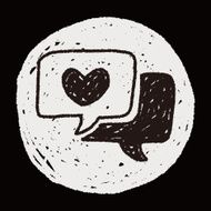 love speech doodle N6