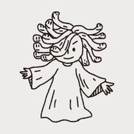 Medusa doodle N13