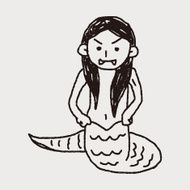 Medusa doodle N14