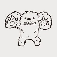 monster doodle N47
