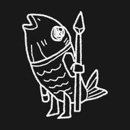 monster doodle N78