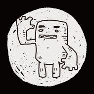 monster doodle N82