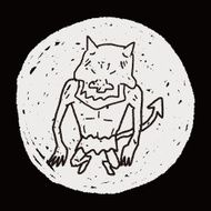monster doodle N86