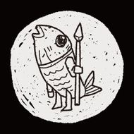 monster doodle N88
