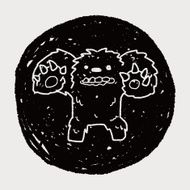 monster doodle N90