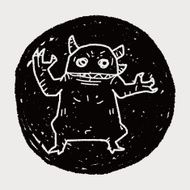 monster doodle N91