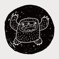 monster doodle N93