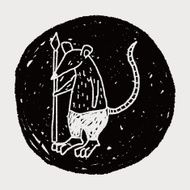 monster doodle N105