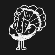 ostrich doodle N9