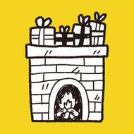 Fireplace doodle N6