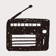 radio doodle drawing N15