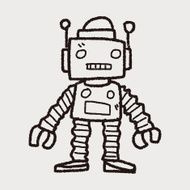 robot doodle N277